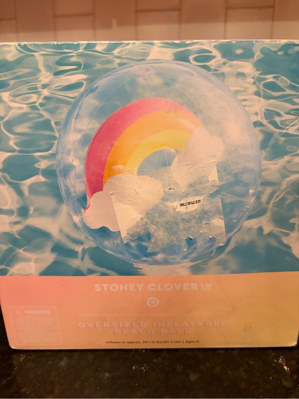 Stoney Clover Lane beach ball
